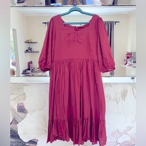 EUC JessaKae “Freshly Picked” Midi Dress